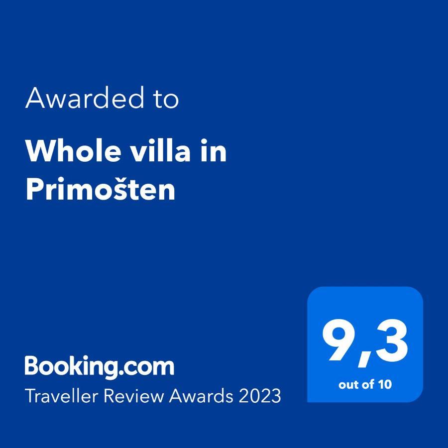 Whole Villa In Примоштен Экстерьер фото